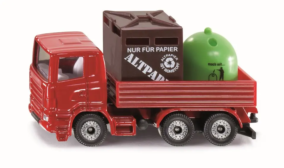 Cover: 4006874008285 | SIKU 0828 - Recycling Transporter | 0828/3 | Deutsch | 2010