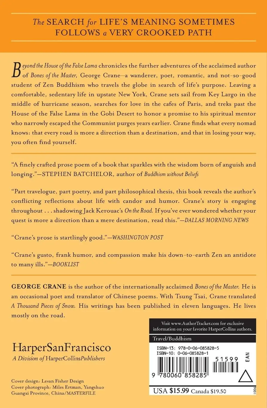 Rückseite: 9780060858285 | Beyond the House of the False Lama | George Crane | Taschenbuch | 2006