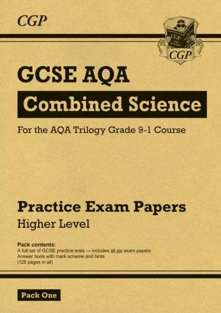 Cover: 9781782948285 | GCSE Combined Science AQA Practice Papers: Higher Pack 1 | Cgp Books