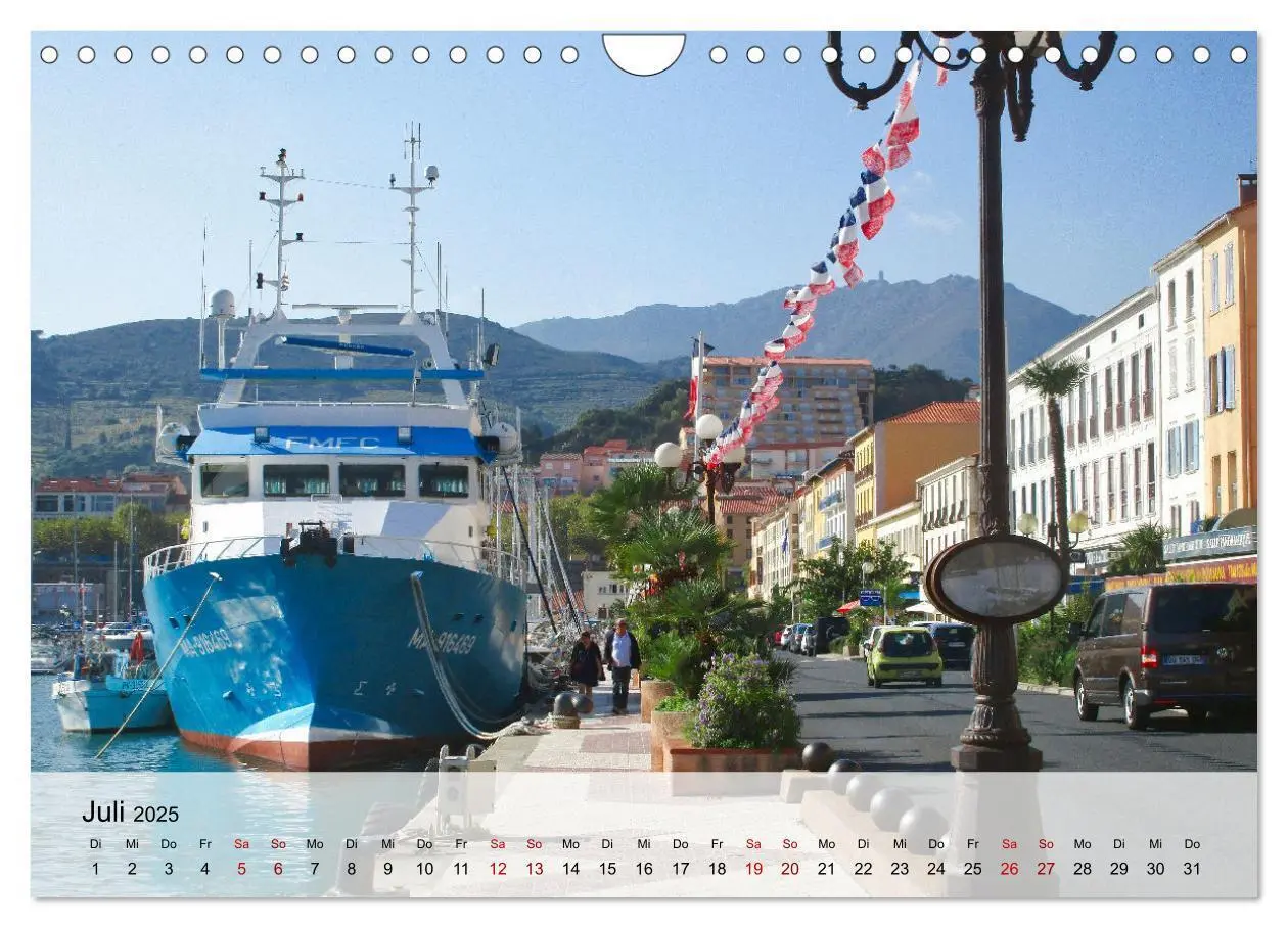Bild: 9783383918285 | Französische Purpurküste (Wandkalender 2025 DIN A4 quer), CALVENDO...
