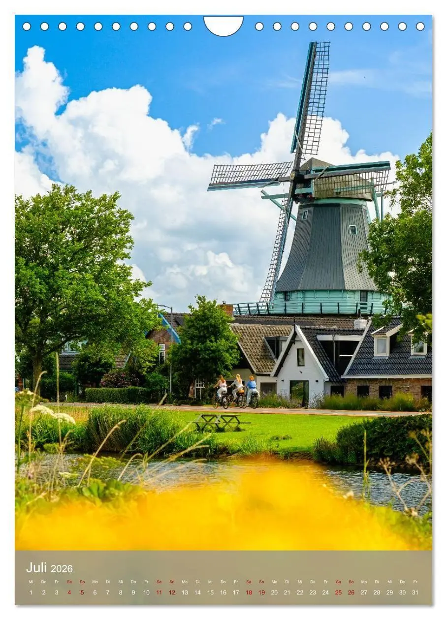 Bild: 9783516668285 | Das ist Nordholland! (Wandkalender 2026 DIN A4 hoch), CALVENDO...