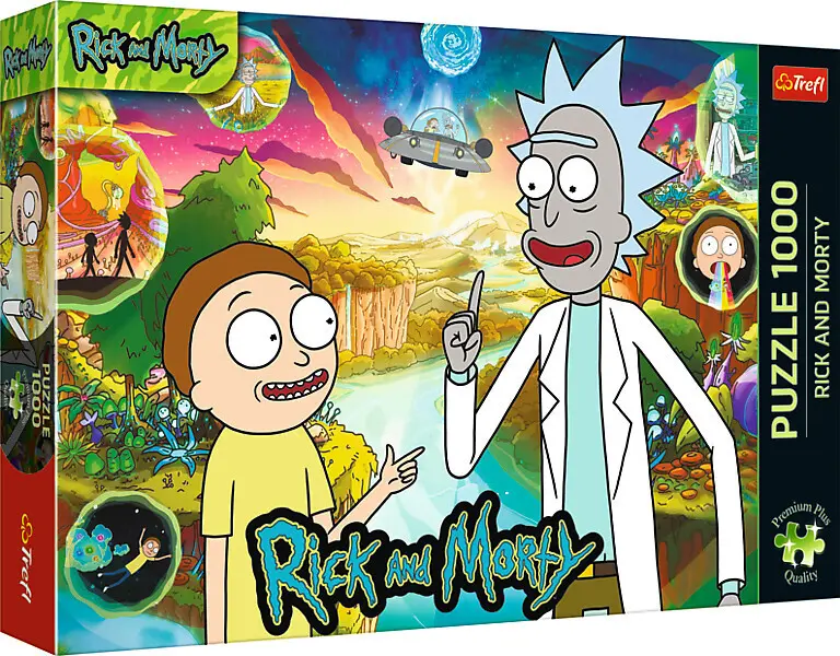 Cover: 5900511108385 | Rick and Morty | Spiel | In Spielebox | 10838 | 2024 | Trefl