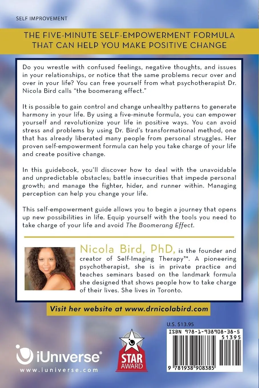 Rückseite: 9781938908385 | The Boomerang Effect | How You Can Take Charge of Your Life | Bird