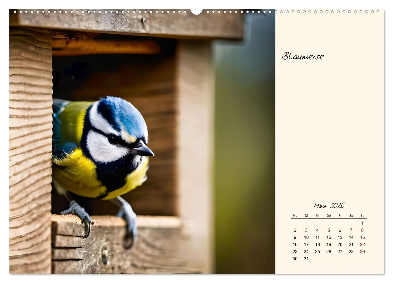 Bild: 9783457258385 | Meisen richtig erkennen (hochwertiger Premium Wandkalender 2026 DIN...