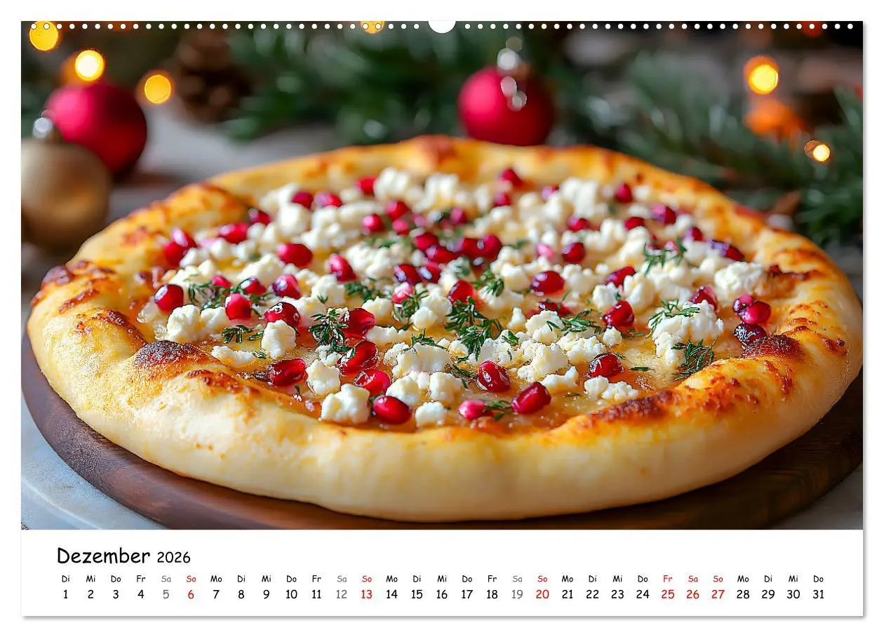 Bild: 9783457328385 | Pizza geht immer - Zu jeder Jahreszeit (Wandkalender 2026 DIN A2...