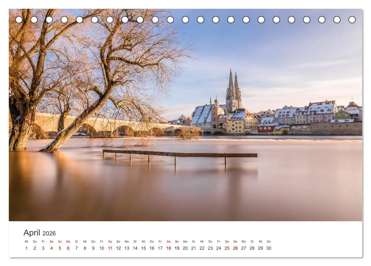 Bild: 9783457638385 | Regensburg kunstvoll in Szene gesetzt (Tischkalender 2026 DIN A5...