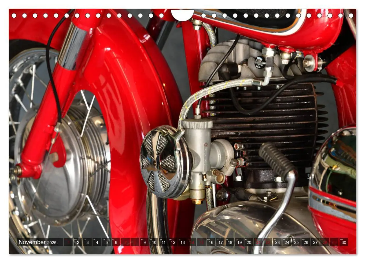 Bild: 9783457878385 | Puch 250 SGS Motorrad - Oldie aus Österreich (Wandkalender 2026 DIN...