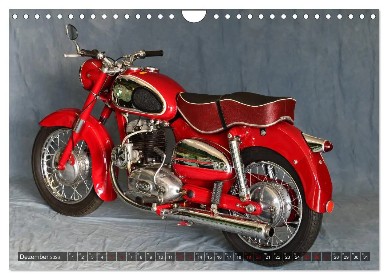 Bild: 9783457878385 | Puch 250 SGS Motorrad - Oldie aus Österreich (Wandkalender 2026 DIN...