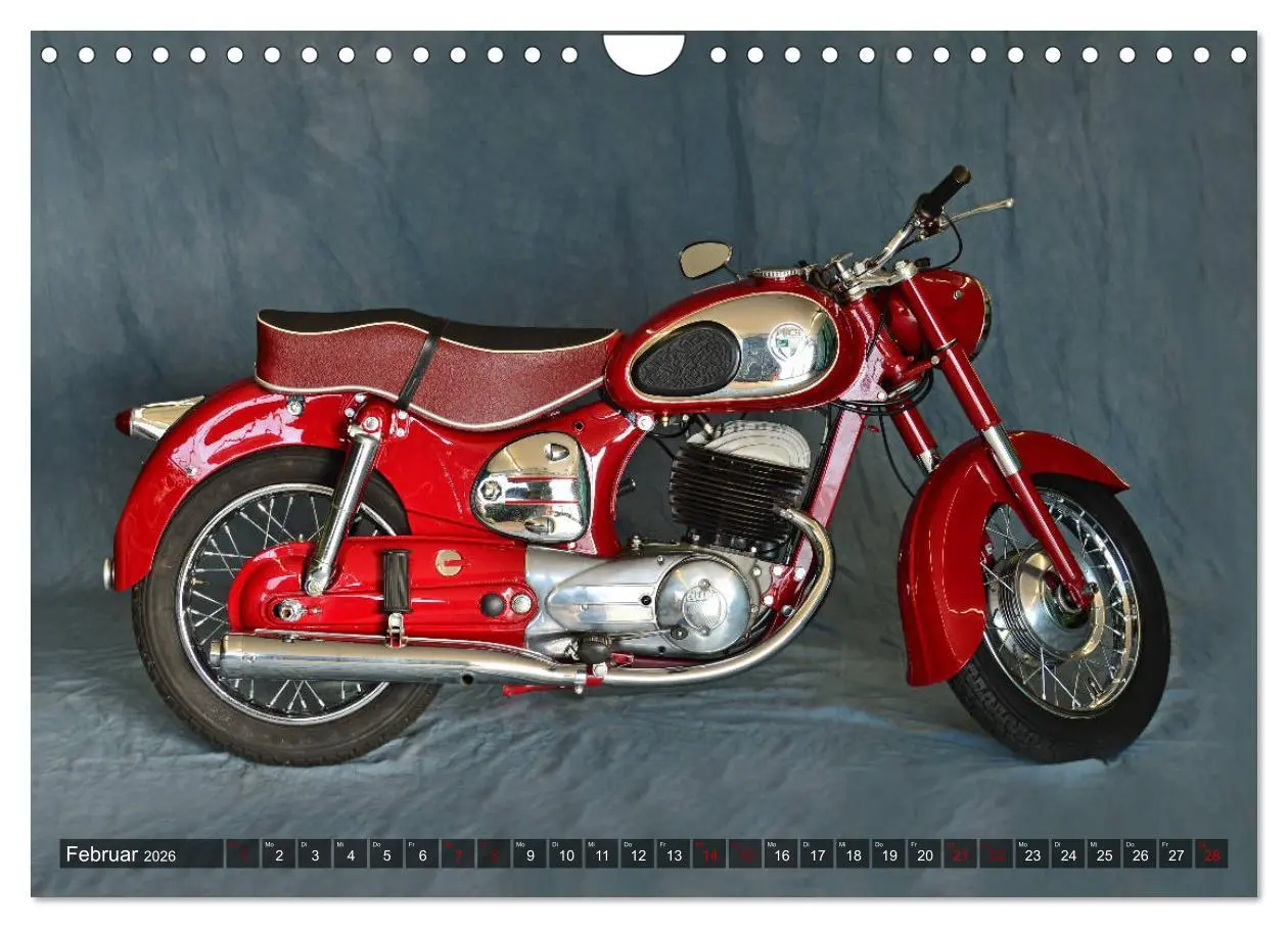 Bild: 9783457878385 | Puch 250 SGS Motorrad - Oldie aus Österreich (Wandkalender 2026 DIN...
