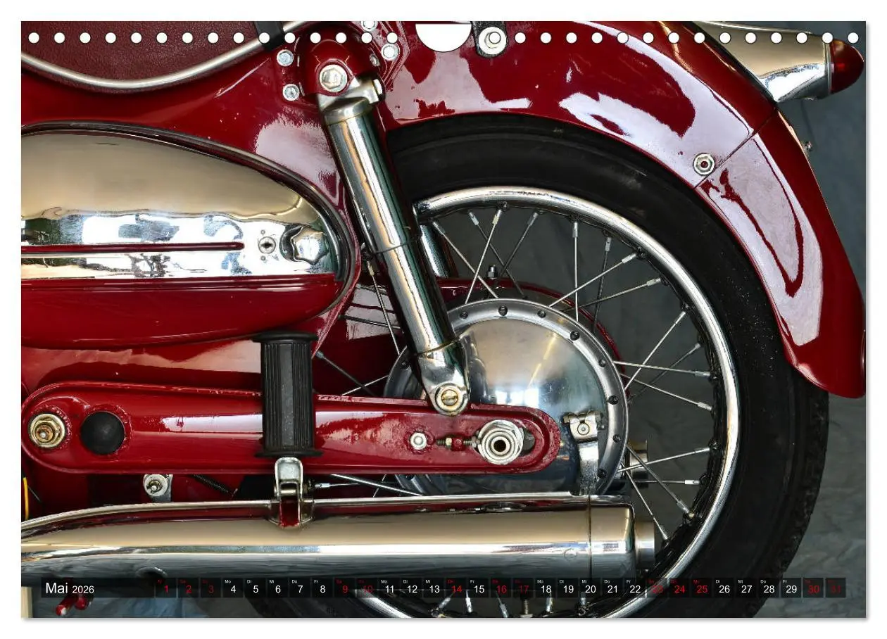 Bild: 9783457878385 | Puch 250 SGS Motorrad - Oldie aus Österreich (Wandkalender 2026 DIN...