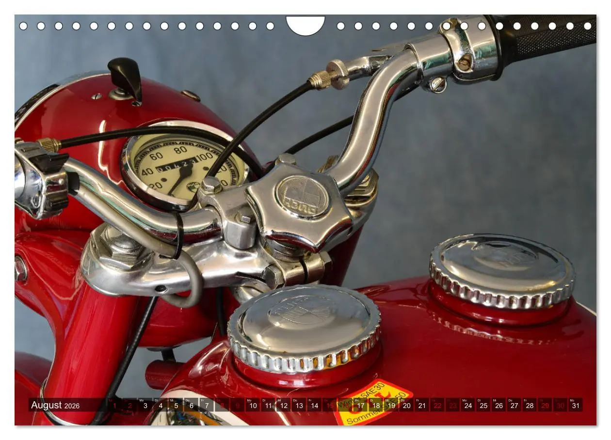 Bild: 9783457878385 | Puch 250 SGS Motorrad - Oldie aus Österreich (Wandkalender 2026 DIN...