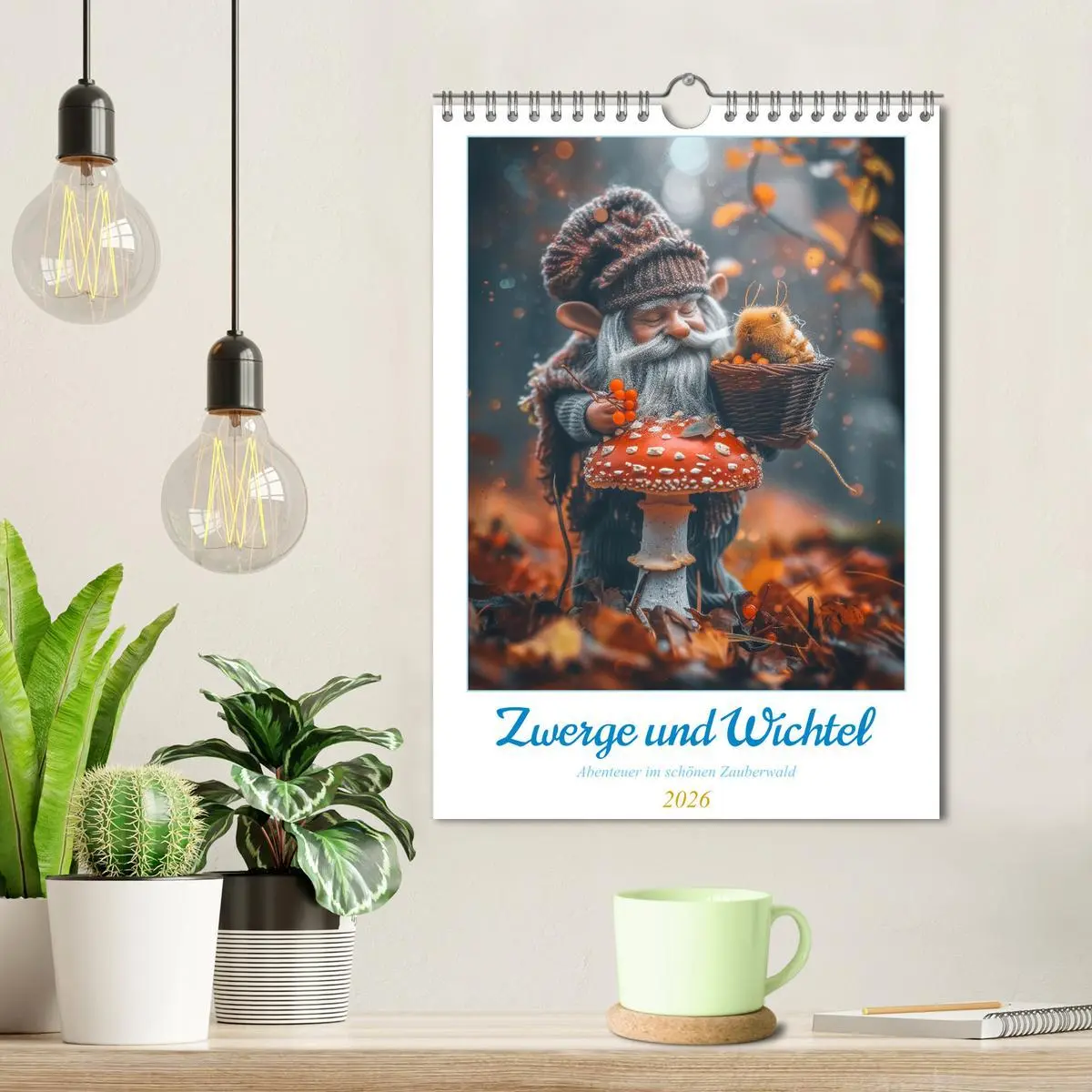 Bild: 9783516278385 | Zwerge und Wichtel (Wandkalender 2026 DIN A4 hoch), CALVENDO...
