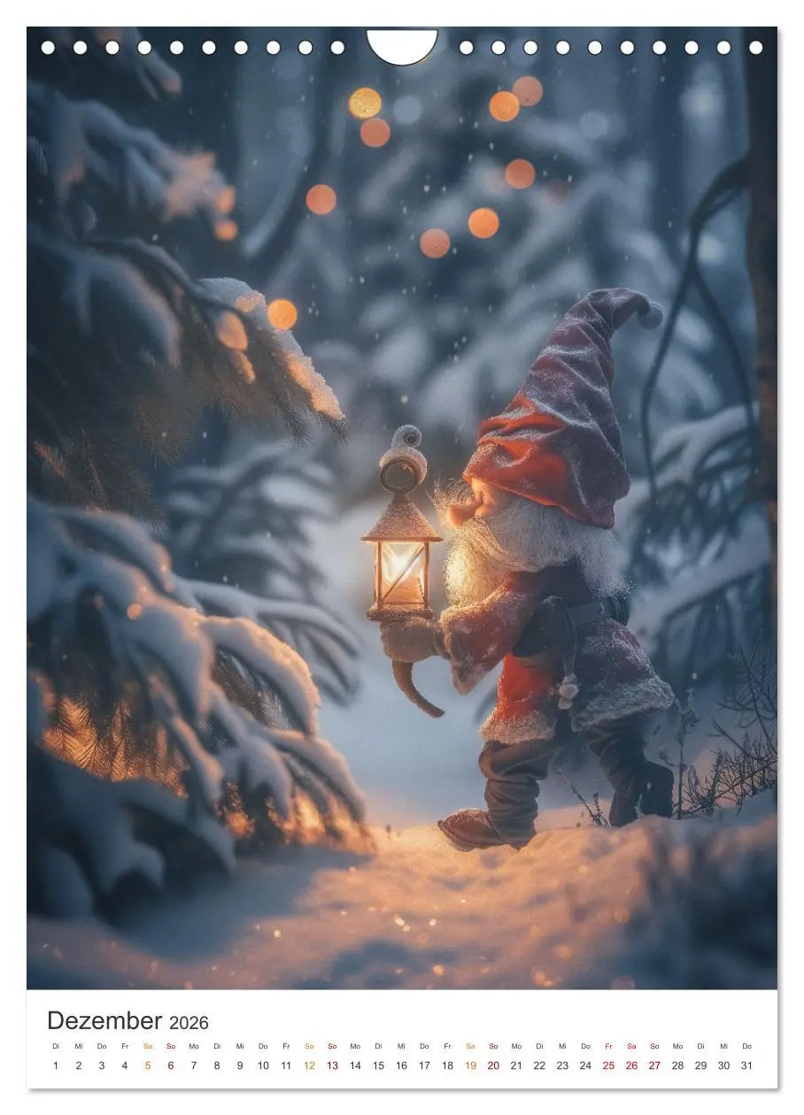 Bild: 9783516278385 | Zwerge und Wichtel (Wandkalender 2026 DIN A4 hoch), CALVENDO...