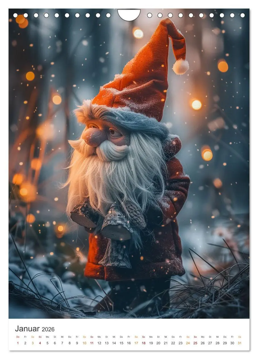 Bild: 9783516278385 | Zwerge und Wichtel (Wandkalender 2026 DIN A4 hoch), CALVENDO...