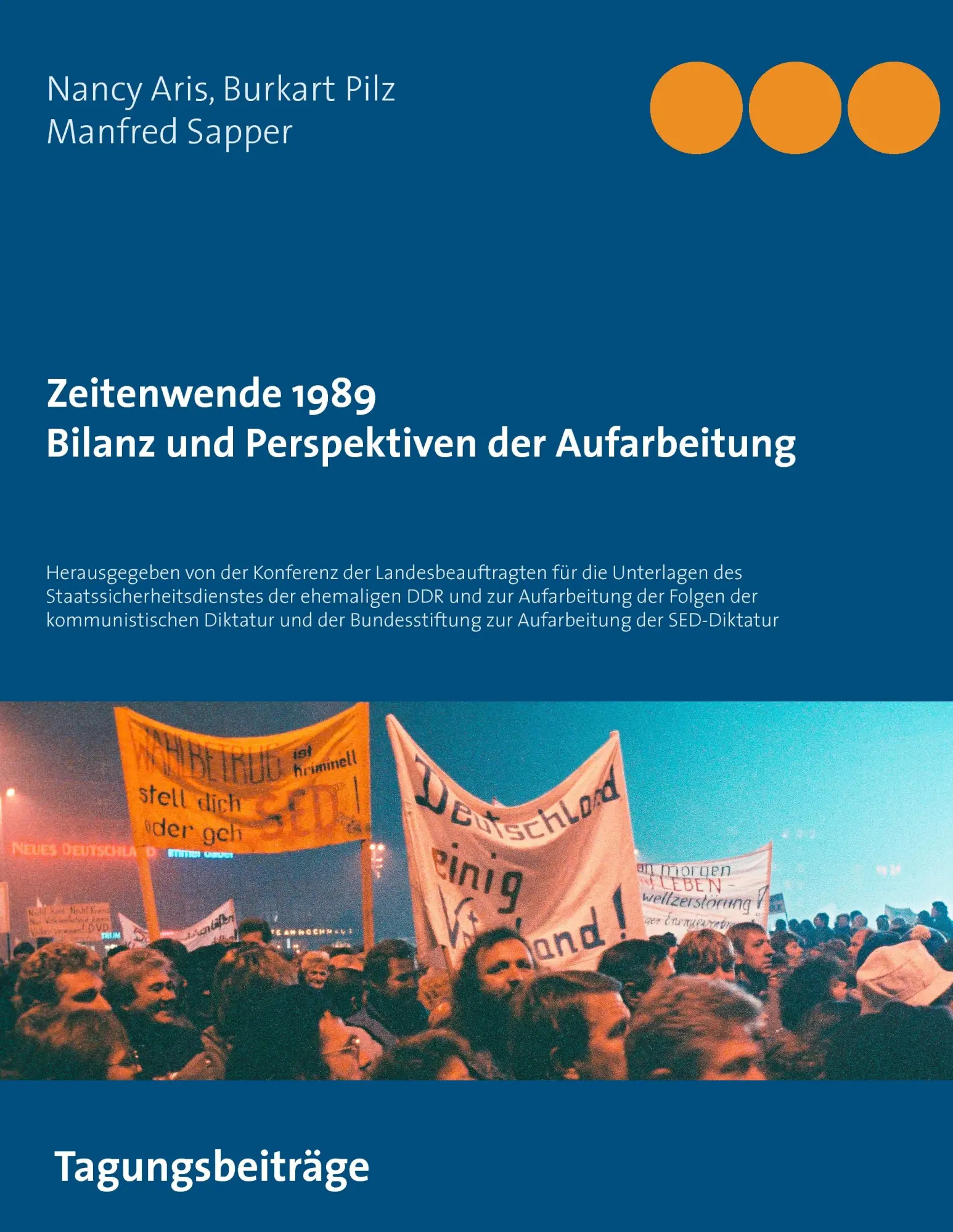 Cover: 9783735758385 | Zeitenwende 1989 - Bilanz und Perspektiven der Aufarbeitung | Buch