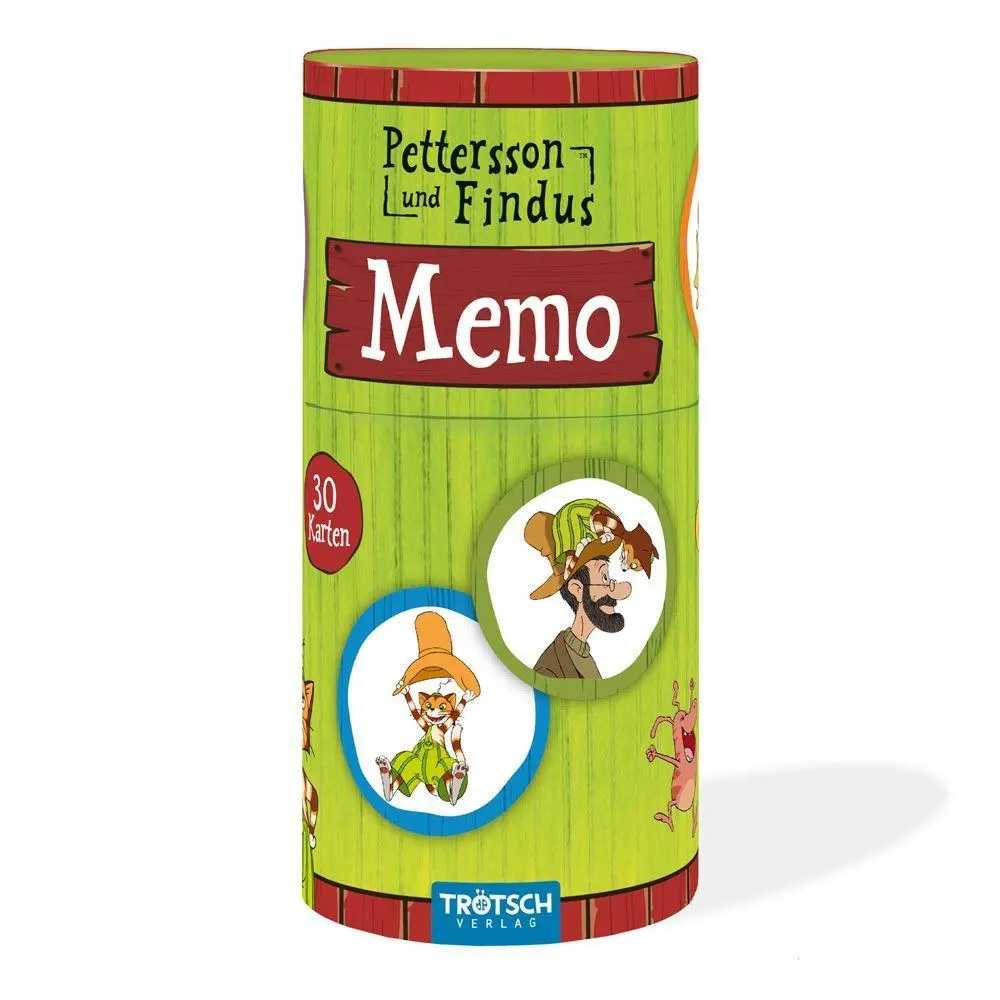 Cover: 4251901508485 | Trötsch Pettersson und Findus Memo Spiel | Kartenspiel Gedächtnisspiel