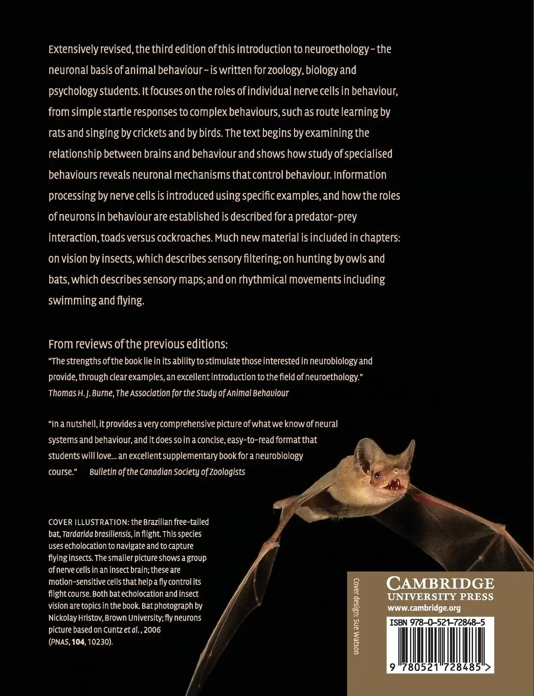 Rückseite: 9780521728485 | Nerve Cells and Animal Behaviour | Peter Simmons (u. a.) | Taschenbuch