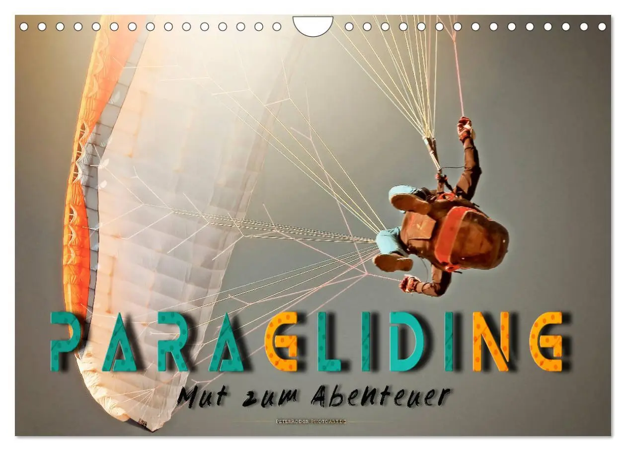 Cover: 9783457798485 | Paragliding - Mut zum Abenteuer (Wandkalender 2026 DIN A4 quer),...