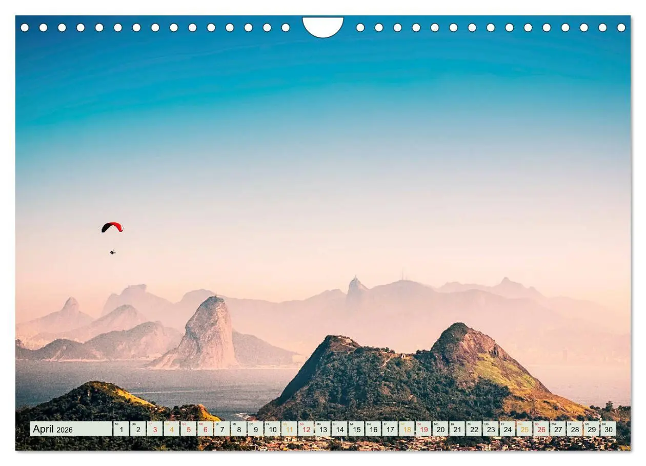Bild: 9783457798485 | Paragliding - Mut zum Abenteuer (Wandkalender 2026 DIN A4 quer),...