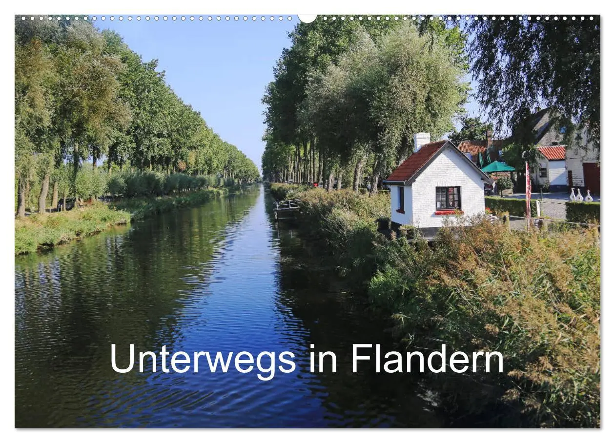 Cover: 9783457868485 | Unterwegs in Flandern (Wandkalender 2026 DIN A2 quer), CALVENDO...