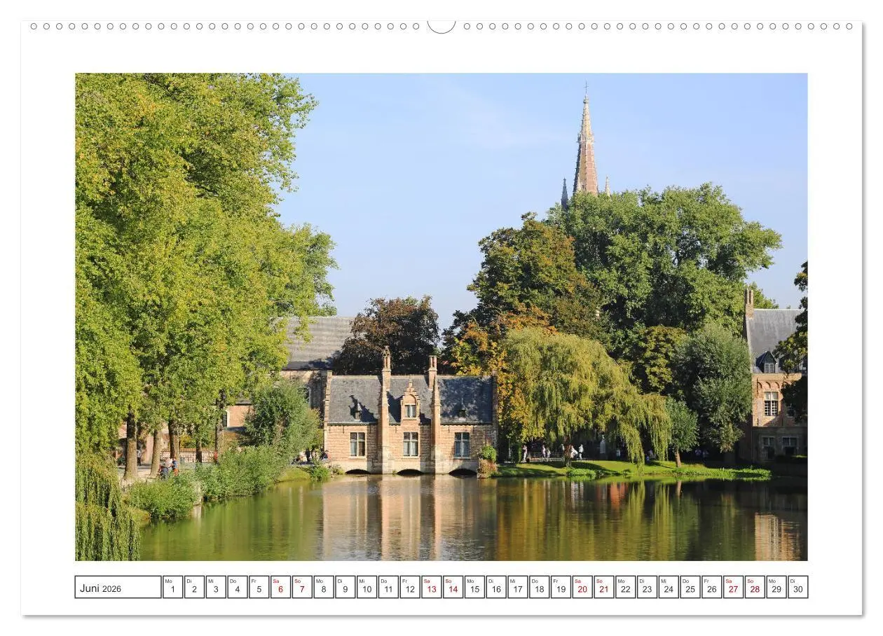 Bild: 9783457868485 | Unterwegs in Flandern (Wandkalender 2026 DIN A2 quer), CALVENDO...