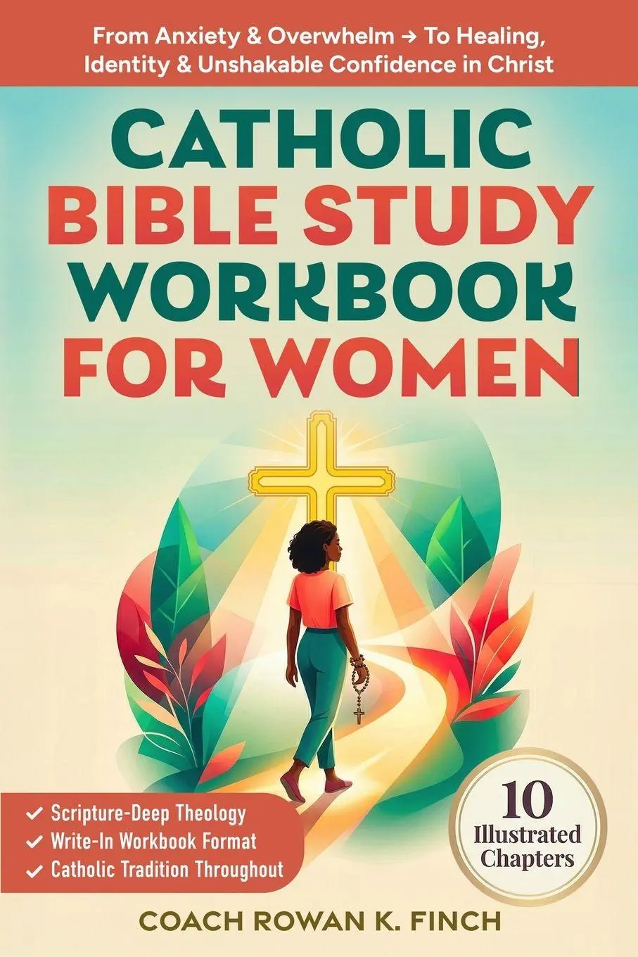 Cover: 9798256148485 | Catholic Bible Study Workbook For Women | Coach Rowan K. Finch | Buch