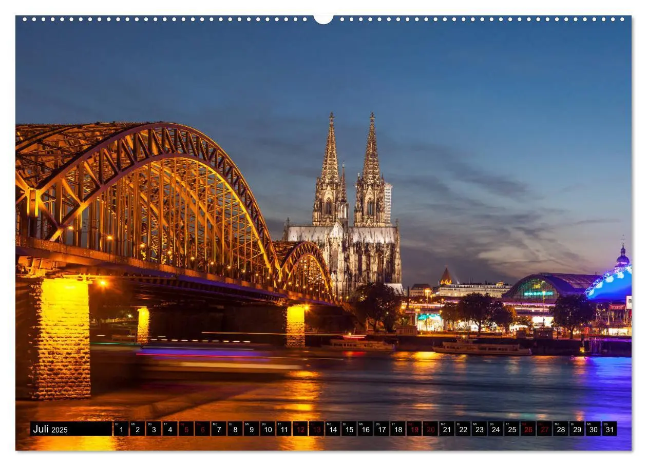 Bild: 9783435458585 | Deutschlands Flüsse (Wandkalender 2025 DIN A2 quer), CALVENDO...