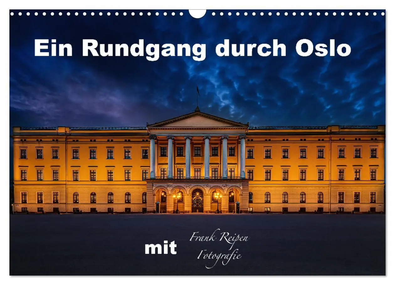 Cover: 9783457548585 | Ein Rundgang in Oslo (Wandkalender 2026 DIN A3 quer), CALVENDO...