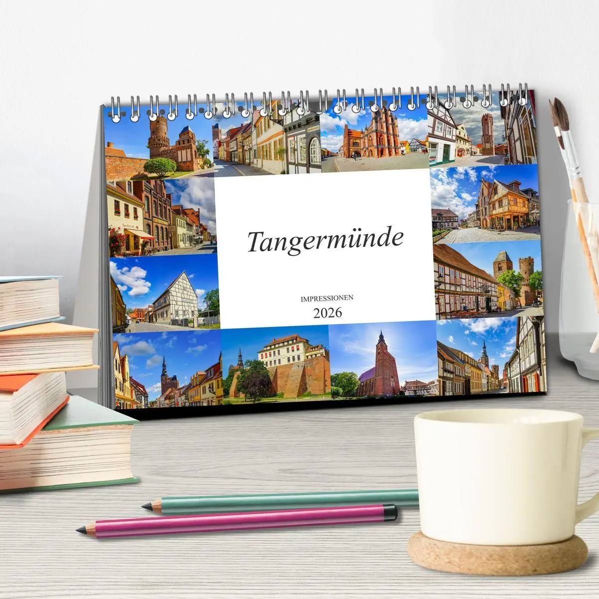 Bild: 9783457788585 | Tangermünde Impressionen (Tischkalender 2026 DIN A5 quer), CALVENDO...