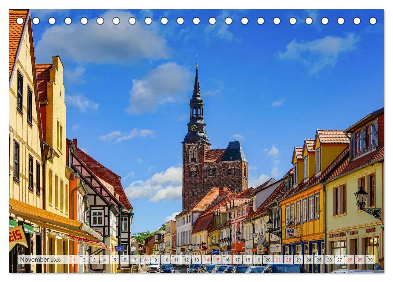 Bild: 9783457788585 | Tangermünde Impressionen (Tischkalender 2026 DIN A5 quer), CALVENDO...