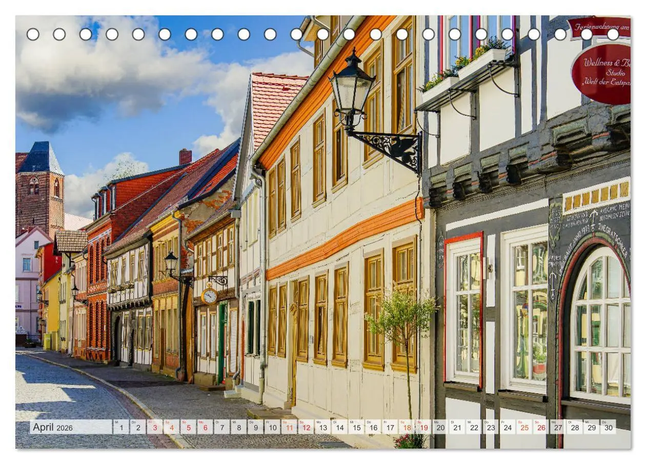 Bild: 9783457788585 | Tangermünde Impressionen (Tischkalender 2026 DIN A5 quer), CALVENDO...