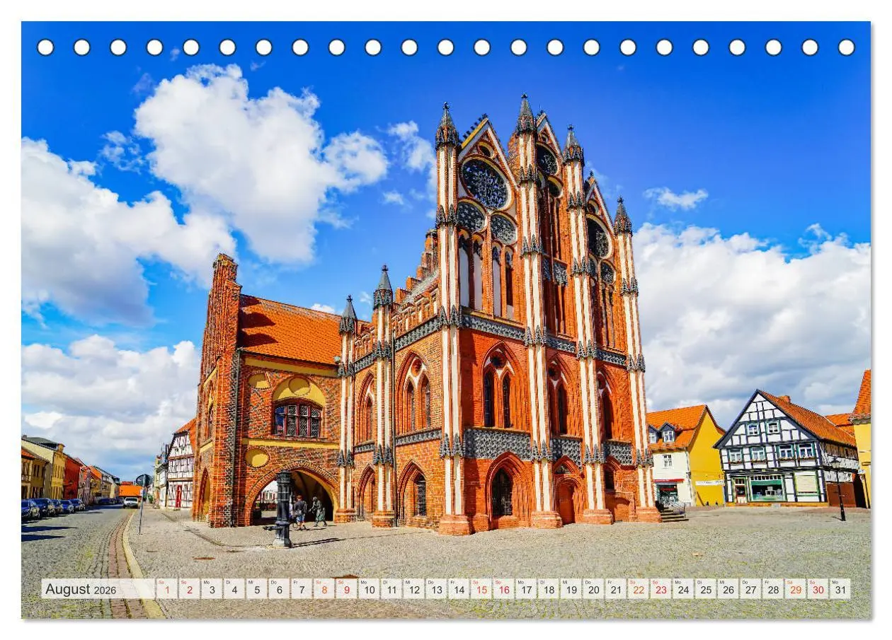 Bild: 9783457788585 | Tangermünde Impressionen (Tischkalender 2026 DIN A5 quer), CALVENDO...