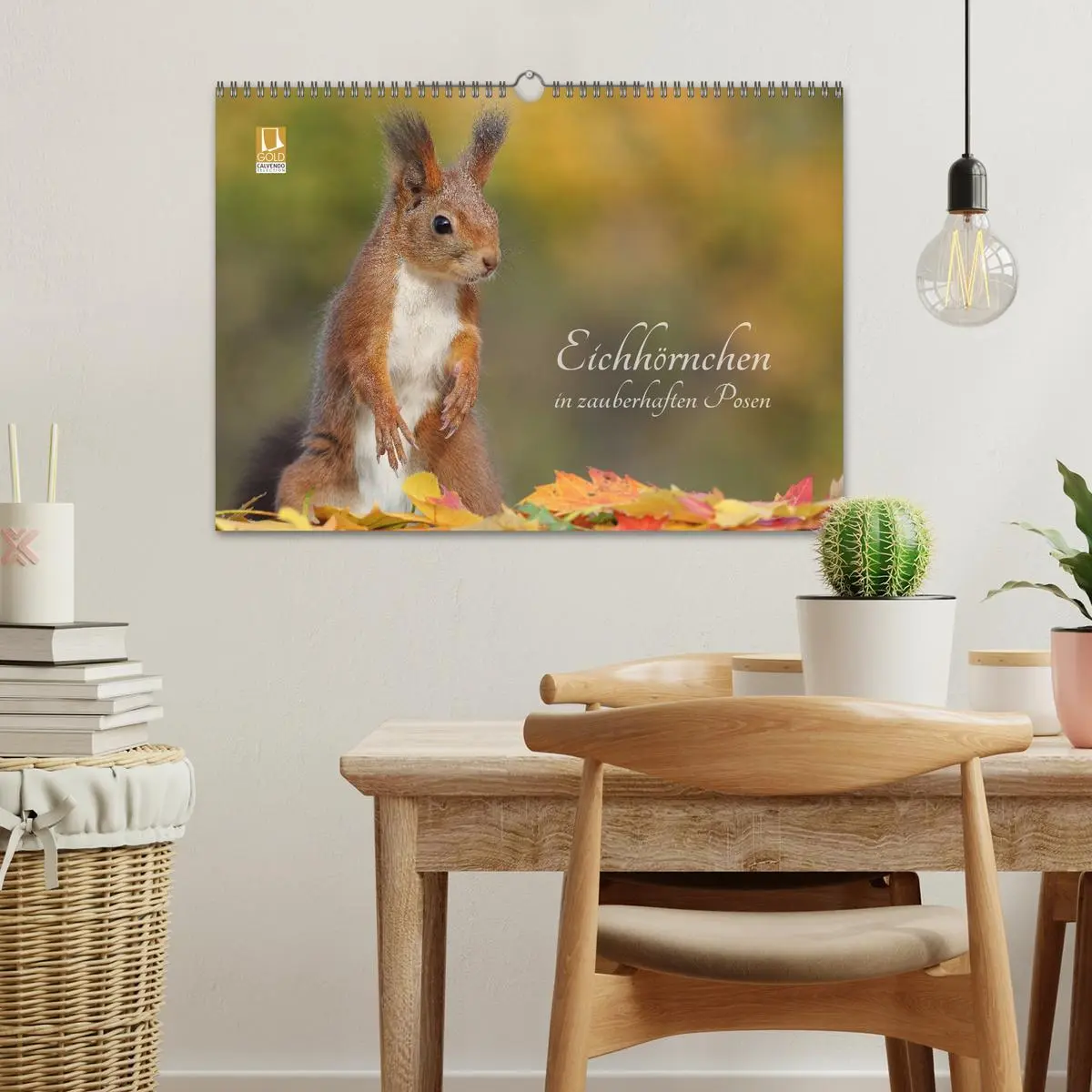 Bild: 9783457928585 | Eichhörnchen in zauberhaften Posen (Wandkalender 2026 DIN A3 quer),...