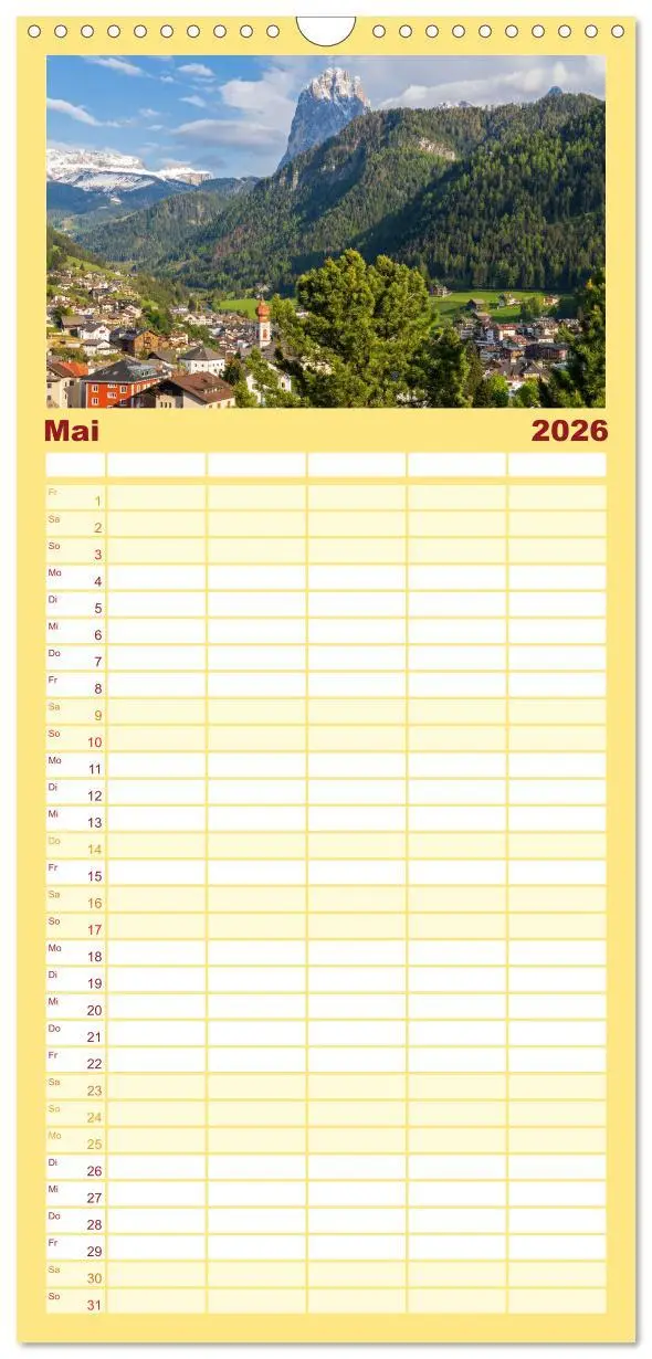 Bild: 9783516498585 | Familienplaner 2026 - Südtirol - Von Meran bis zum Pragser Wildsee...