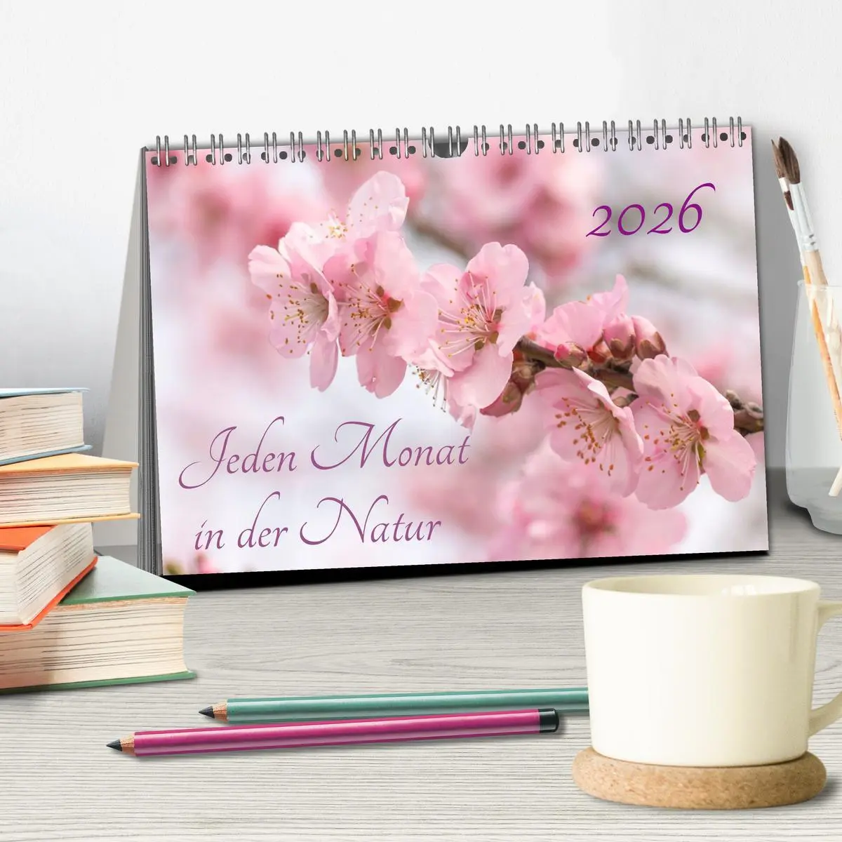 Bild: 9783516638585 | Jeden Monat in der Natur (Tischkalender 2026 DIN A5 quer), CALVENDO...