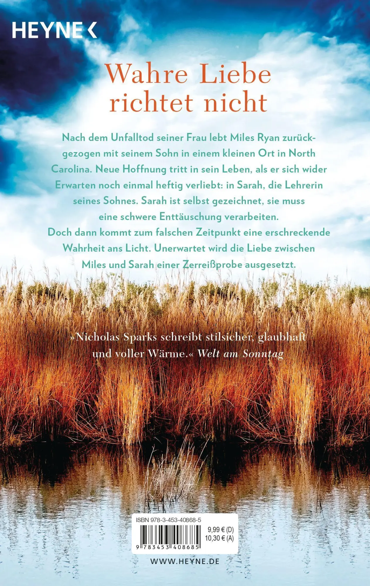 Bild: 9783453408685 | Weg der Träume | Nicholas Sparks | Taschenbuch | 368 S. | Deutsch