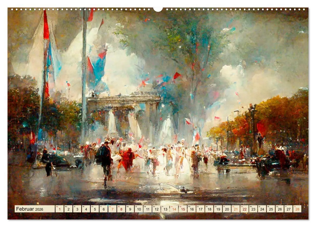 Bild: 9783457538685 | Paris - impressionistische Eindrücke (Wandkalender 2026 DIN A2...