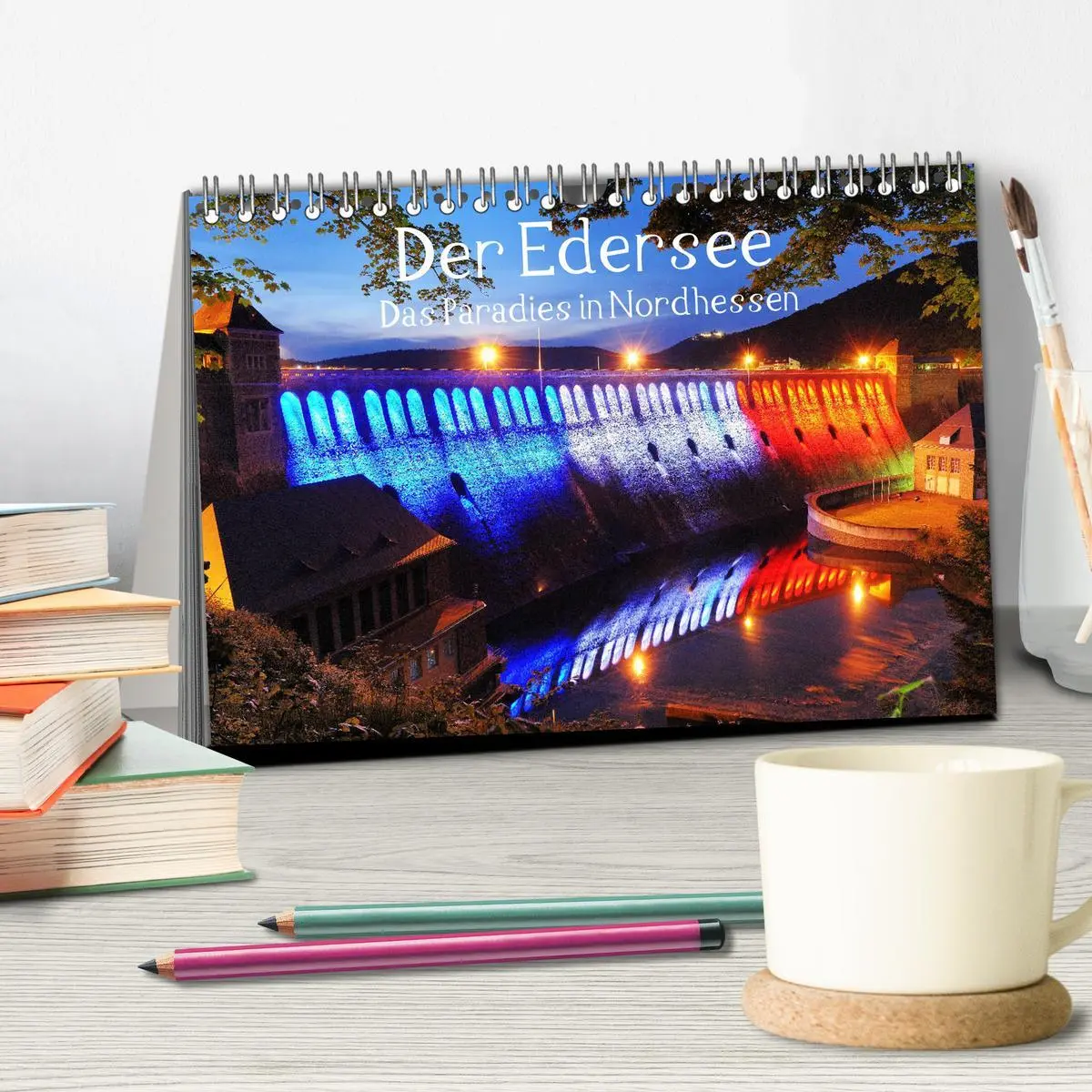 Bild: 9783457778685 | Der Edersee - Das Paradies in Nordhessen (Tischkalender 2026 DIN A5...