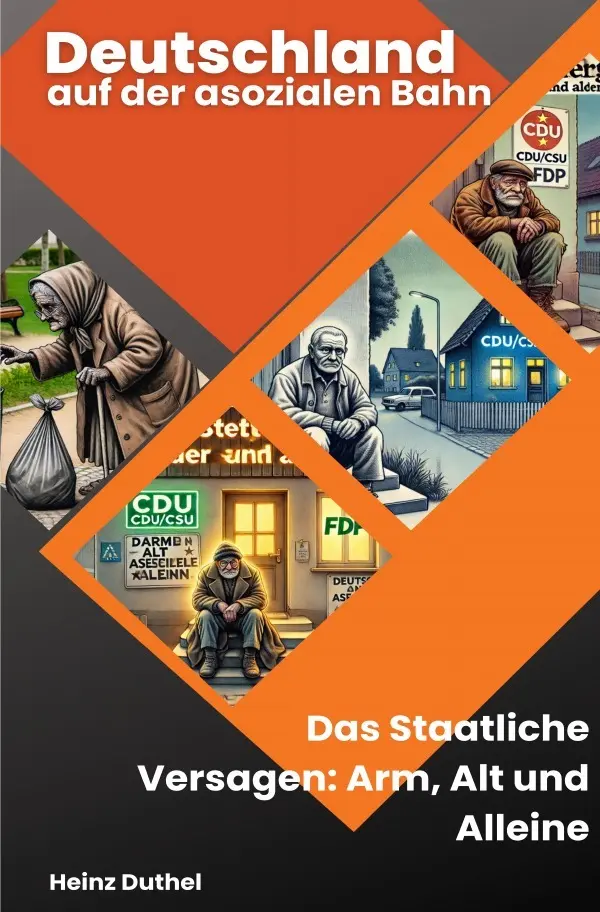 Cover: 9783759898685 | Deutschland auf der asozialen Bahn | Heinz Duthel | Taschenbuch | 2024