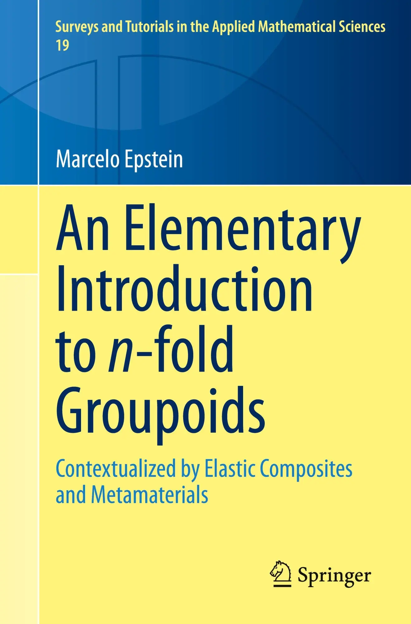 Cover: 9789819518685 | An Elementary Introduction to n-fold Groupoids | Marcelo Epstein | xiv