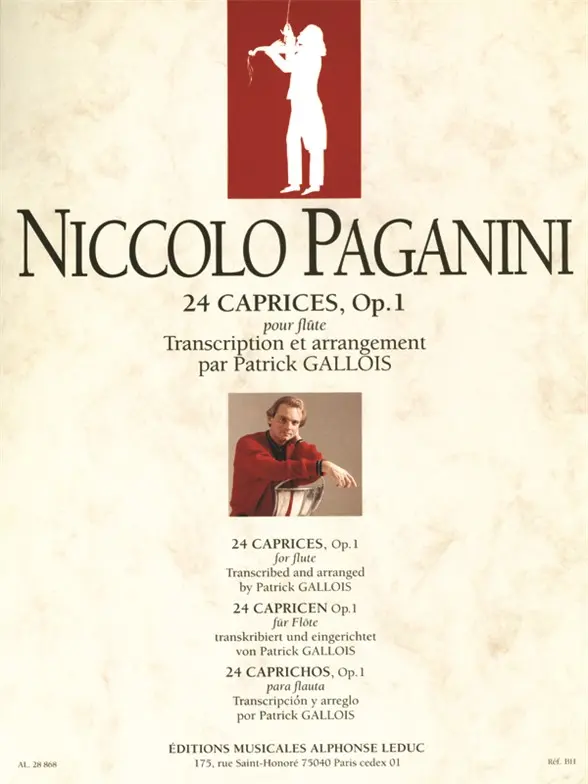 Cover: 9790046288685 | 24 Caprices Op.1 | Nicolò Paganini | Partitur | Alphonse Leduc