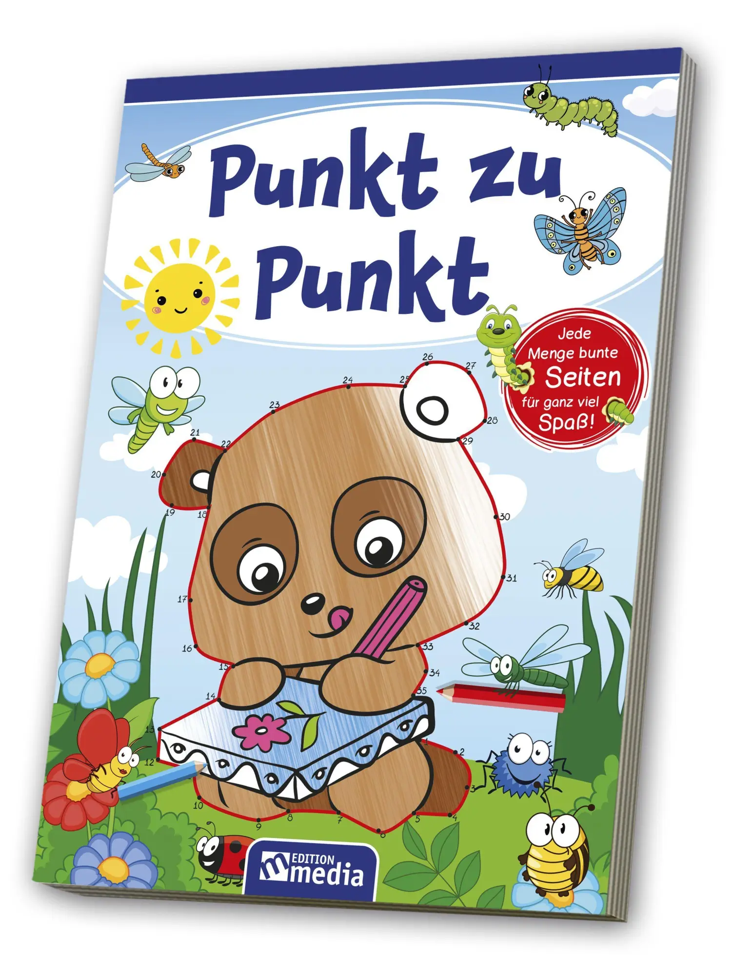 Cover: 4019393988785 | Malblock A5 - Punkt zu Punkt | Taschenbuch | Deutsch | 2023