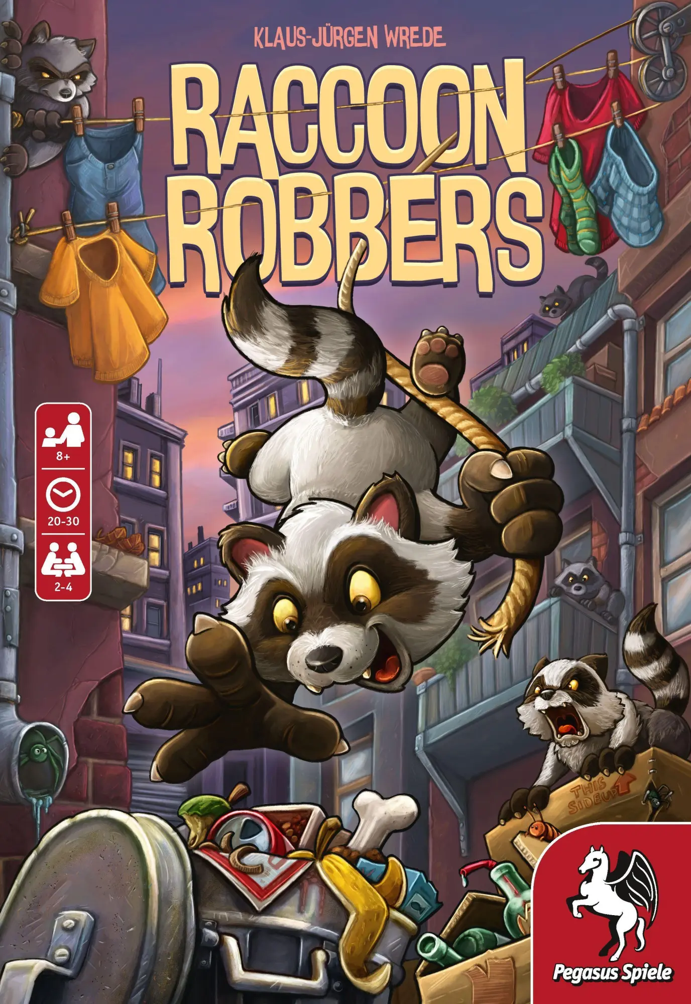 Bild: 4250231728785 | Raccoon Robbers | Klaus-Jürgen Wrede | Spiel | Brettspiel | 52156G