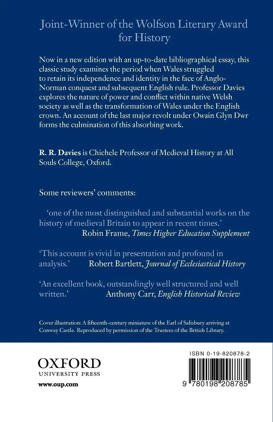 Rückseite: 9780198208785 | The Age of Conquest | Wales 1063-1415 | R. R. Davies | Taschenbuch