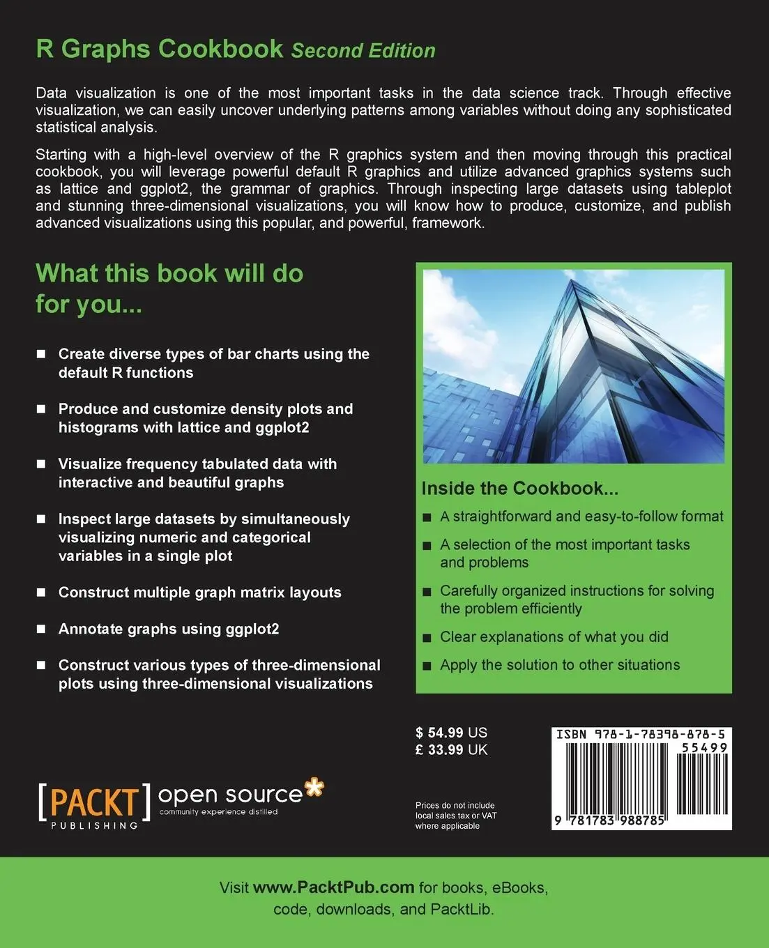 Rückseite: 9781783988785 | R Graph Cookbook - Second Edition | Jaynal Abedin | Taschenbuch | 2014