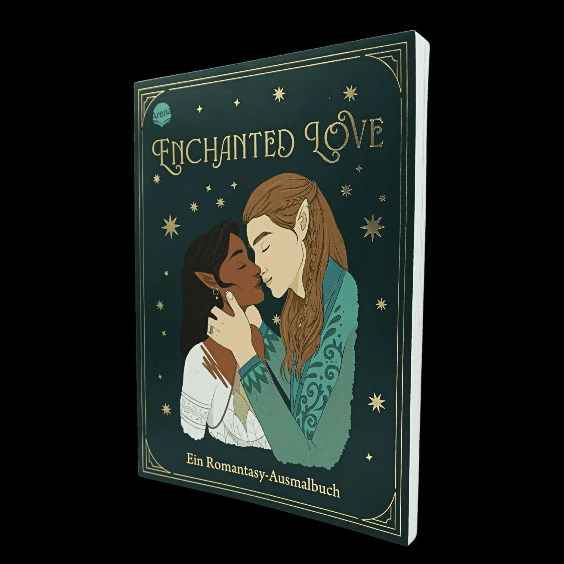 Bild: 9783401608785 | Enchanted Love. Ein Romantasy-Ausmalbuch | Ana Bidault | Taschenbuch