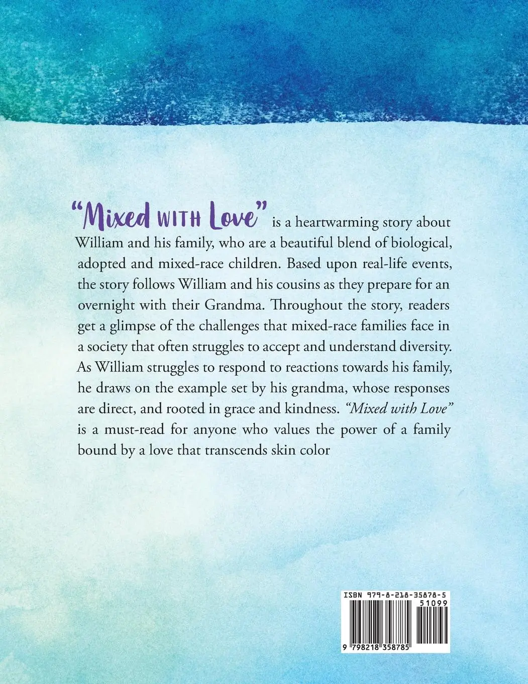 Rückseite: 9798218358785 | Mixed With Love | Catherine Maxey Brown | Taschenbuch | Englisch