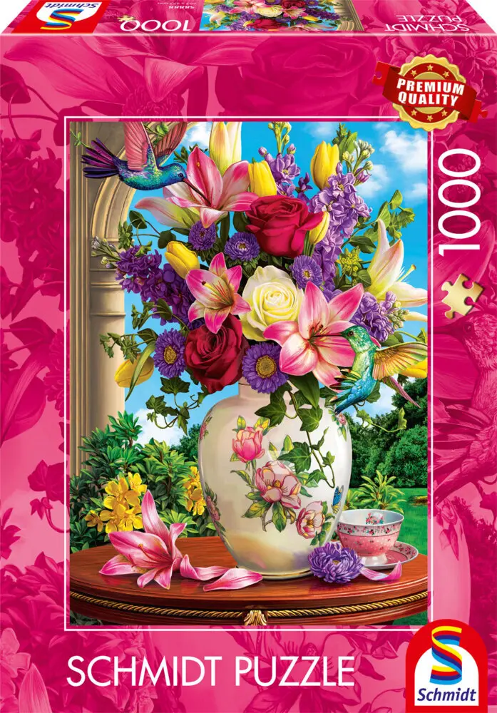 Cover: 4001504588885 | Blumenbouquet | Puzzles Standard 1.000 Teile | Spiel | Schachtel