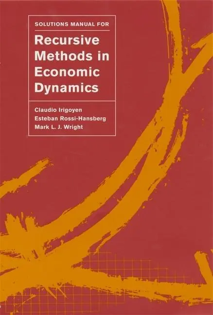 Cover: 9780674008885 | Solution Manual for Recusive Methods in Economic Dynamics | Irigoyen