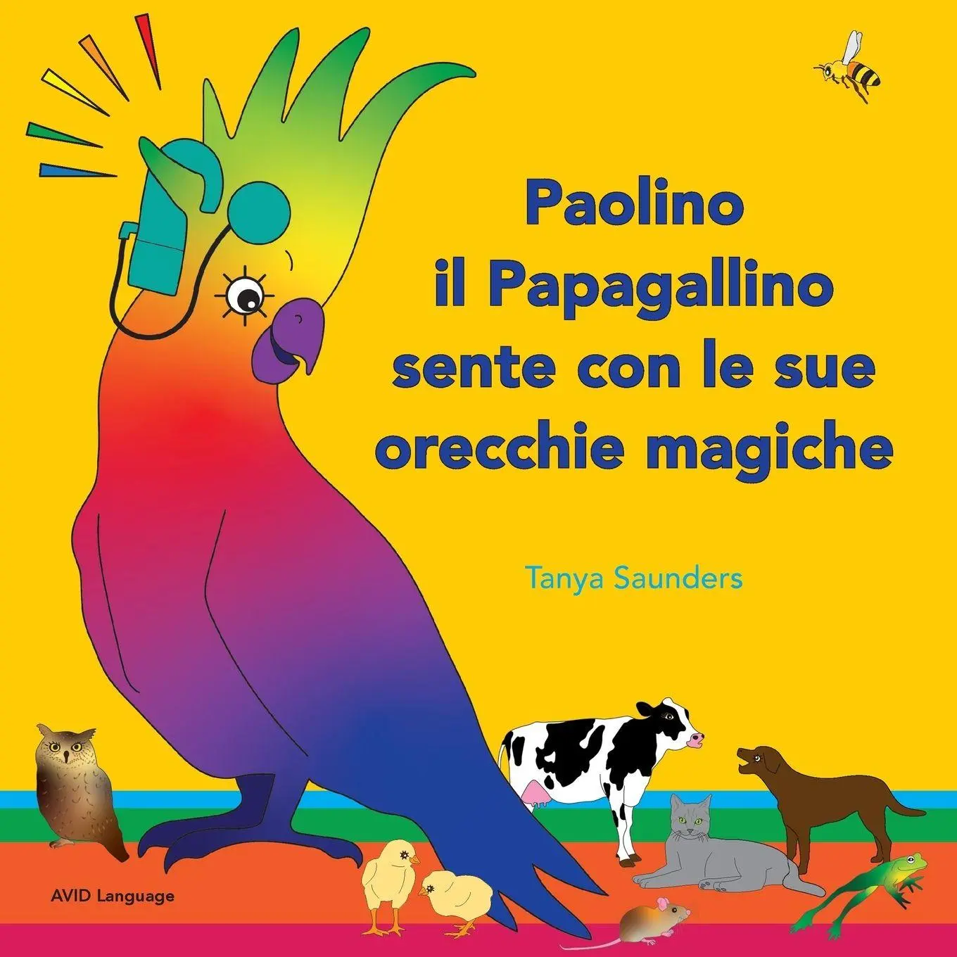 Cover: 9781913968885 | Paolino il Papagallino sente con le sue orecchie magiche | Saunders